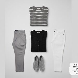 Curated 5-Piece Professional Capsule Bundle | Size 10-12/M-L